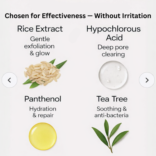 Clear Pores & Smooth Skin — Visible Results in 30 Days