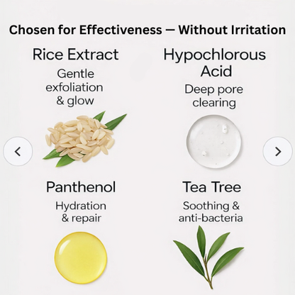 Clear Pores & Smooth Skin — Visible Results in 30 Days